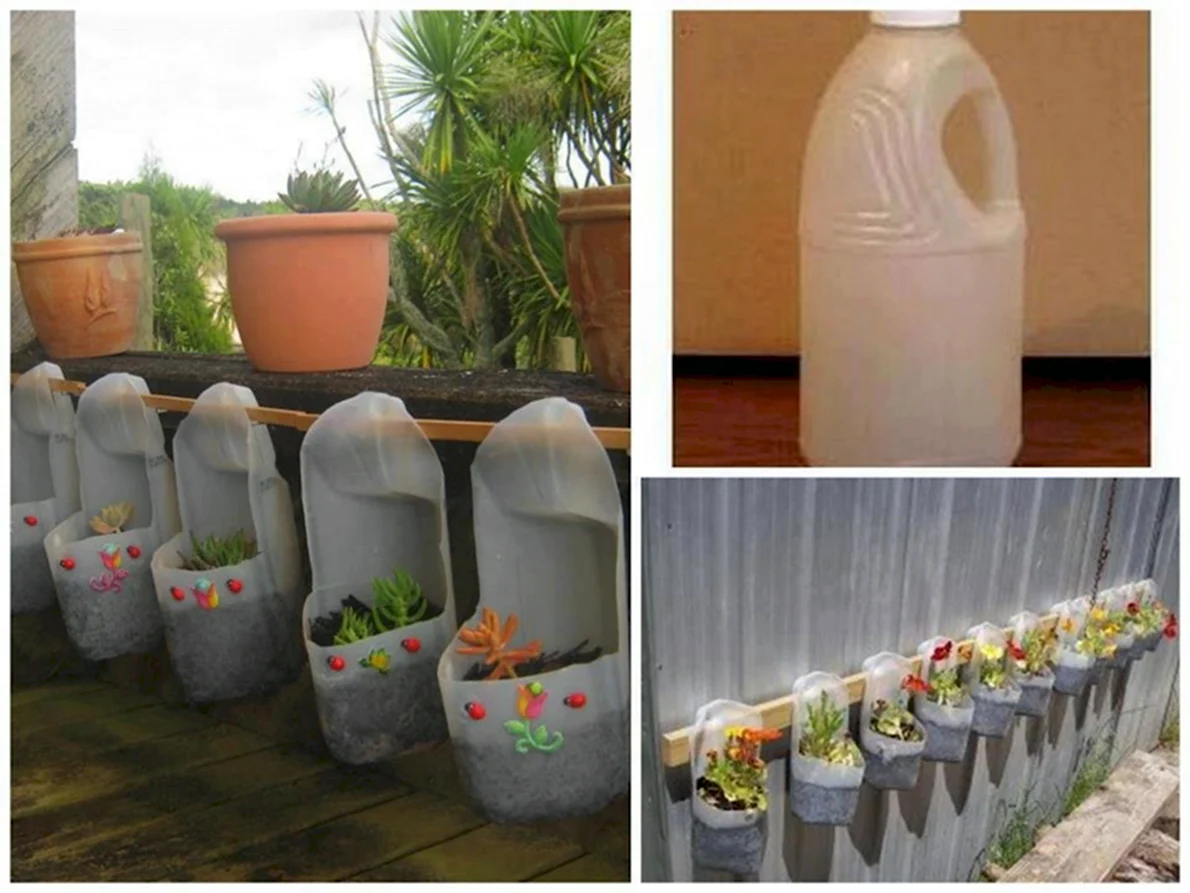 ТОП-10 вариантов применения старых пластиковых канистр в саду и огороде
