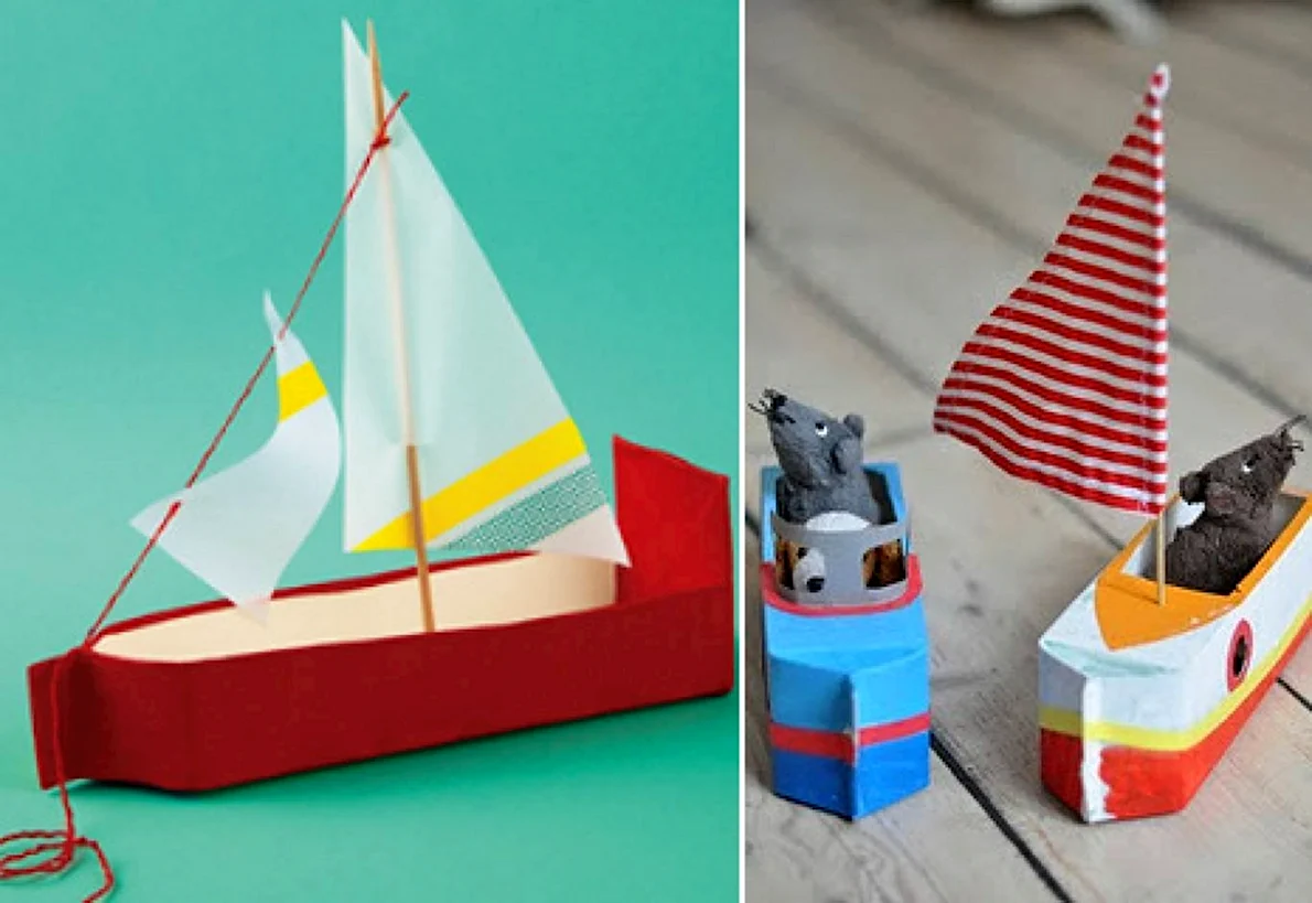 5 простых способов сделать кораблики из подручных материалов
