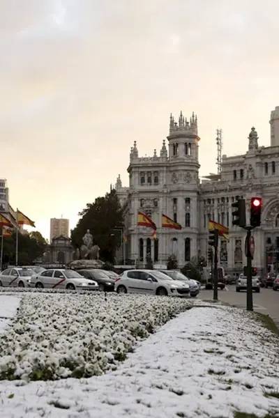 Мадрид зима 2021
