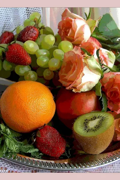 Открытки с фруктами