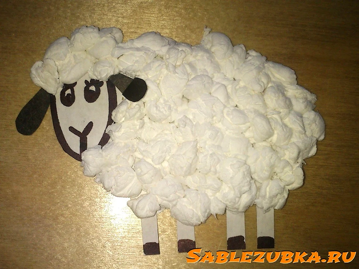 Как сделать овечку своими руками