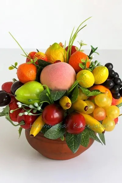 Цветочно-фруктовые композиции