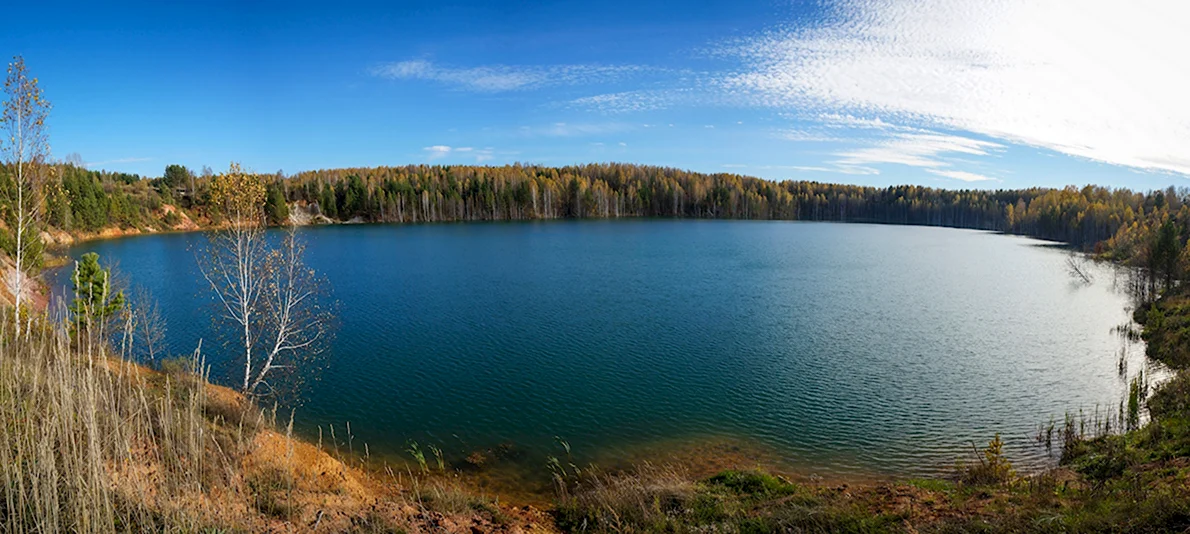 Озеро Апрелька в Гурьевском районе